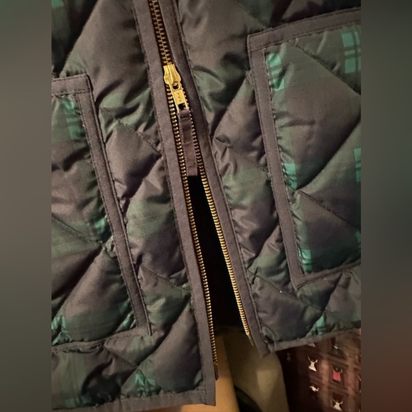 JCREW FACTORY BLACK WATCH PLAID VEST SZ SMALL - Picture 6 of 7